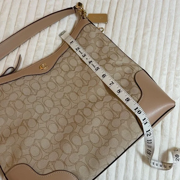 Coach | Ivie Hobo Bag - Signature Khaki - Picture 17 of 17